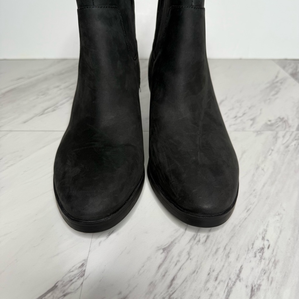 Vionic Shantelle Black Nubuck Bootie 7 - Picture 11 of 15